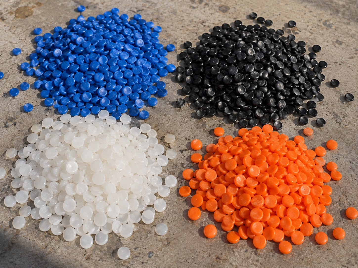 HDPE nihai ürün granül örnekleri